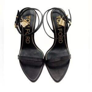 ✨SOLD✨ Tom Ford Padlock 105 Heeled Sandals